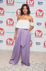RACHEL ADEDEJI at TV Choice Awards in London 09/04/2017