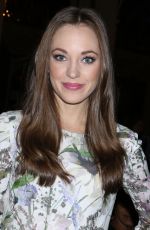 RACHEL BAY JONES and LAURA OSNES at Dennis Basso Fashion Show at New York Fashion Week 09/11/2017