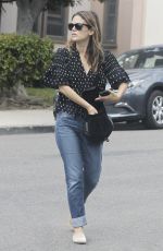 RACHEL BILSON Out Shopping at Sweet Williams in Los Angeles 09/20/2017