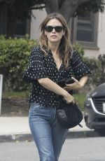 RACHEL BILSON Out Shopping at Sweet Williams in Los Angeles 09/20/2017