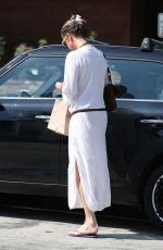 RACHEL HUNTER Leaves a Salon in West Hollywood 09/01/2017