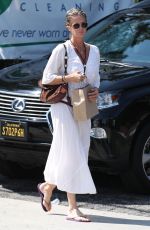 RACHEL HUNTER Leaves a Salon in West Hollywood 09/01/2017
