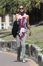 RACHEL HUNTER Out at Bondi Beach in Sydney 09/20/2017