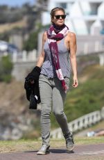 RACHEL HUNTER Out at Bondi Beach in Sydney 09/20/2017
