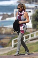 RACHEL HUNTER Out at Bondi Beach in Sydney 09/20/2017