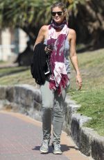 RACHEL HUNTER Out at Bondi Beach in Sydney 09/20/2017