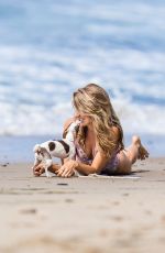 RACHEL MCCORD in Swimsuit at a Beach in Malibu 09/24/2017