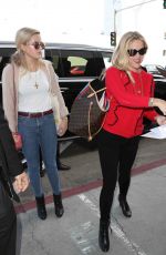 REESE WITHERSPOON and AVA PHILLIPPE at LAX Airport in Los Angeles 09/18/2017