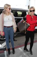 REESE WITHERSPOON and AVA PHILLIPPE at LAX Airport in Los Angeles 09/18/2017