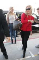REESE WITHERSPOON and AVA PHILLIPPE at LAX Airport in Los Angeles 09/18/2017