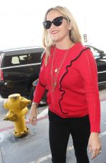 REESE WITHERSPOON and AVA PHILLIPPE at LAX Airport in Los Angeles 09/18/2017