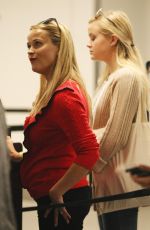 REESE WITHERSPOON and AVA PHILLIPPE at LAX Airport in Los Angeles 09/18/2017