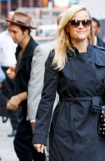 REESE WITHERSPOON Arrives at Good Morning America in New York 09/06/2017