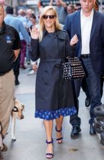 REESE WITHERSPOON Arrives at Good Morning America in New York 09/06/2017