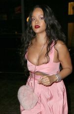 RIHANNA Out for Dinner in New York 09/16/2017