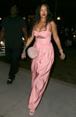 RIHANNA Out for Dinner in New York 09/16/2017