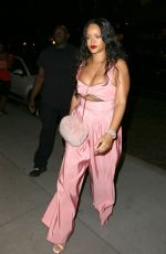 RIHANNA Out for Dinner in New York 09/16/2017