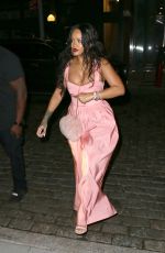 RIHANNA Out for Dinner in New York 09/16/2017