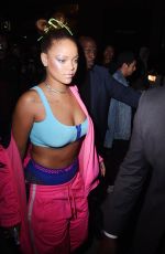 RIHANNA Arrives at Her Fenty x Puma Afterparty in New York 09/10/2017