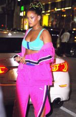 RIHANNA Arrives at Her Fenty x Puma Afterparty in New York 09/10/2017