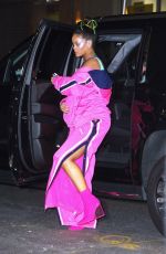 RIHANNA Arrives at Her Fenty x Puma Afterparty in New York 09/10/2017