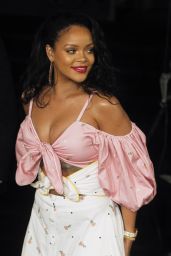 RIHANNA at Fenty Beauty by Rihanna Launch in Madrid 09/23/2017
