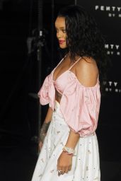 RIHANNA at Fenty Beauty by Rihanna Launch in Madrid 09/23/2017