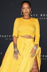 RIHANNA at Fenty Beauty Launch Party in New York 09/08/2017