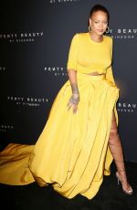 RIHANNA at Fenty Beauty Launch Party in New York 09/08/2017