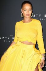 RIHANNA at Fenty Beauty Launch Party in New York 09/08/2017