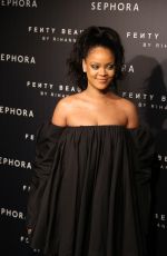 RIHANNA at Fenty Beauty Photocall at Jardin Des Tuileries in Paris 09/21/2017