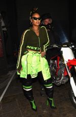 RIHANNA at Fenty Puma by Rihanna Fashion Show at at New York Fashion Week 09/10/2017