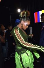 RIHANNA at Fenty Puma by Rihanna Fashion Show at at New York Fashion Week 09/10/2017
