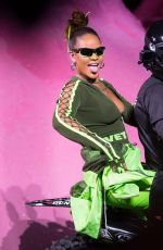 RIHANNA at Her Fenty Puma by Rihanna Spring/Summer 2018 Fashion Show at NYFW in New York 90/10/2017