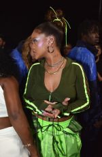 RIHANNA at Her Fenty Puma by Rihanna Spring/Summer 2018 Fashion Show at NYFW in New York 90/10/2017