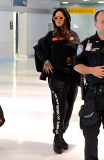 RIHANNA at JFK Airport in New York 09/07/2017