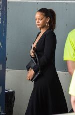 RIHANNA Heading to a Helicopter Ride in New York 09/12/2017