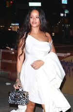 RIHANNA Leaves Her 3rd Annual Diamond Ball in New York 09/14/2017