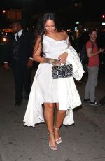 RIHANNA Leaves Her 3rd Annual Diamond Ball in New York 09/14/2017