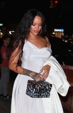 RIHANNA Leaves Her 3rd Annual Diamond Ball in New York 09/14/2017