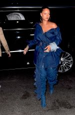 RIHANNA Out and About in New York 09/08/2017