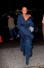 RIHANNA Out and About in New York 09/08/2017
