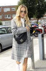 RITA ORA Arrives at BBC Radio1 Studios in London 09/18/2017