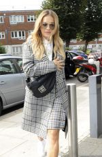 RITA ORA Arrives at BBC Radio1 Studios in London 09/18/2017