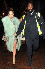 RITA ORA at Cirque Le Soir Nightclub in London 09/18/2017