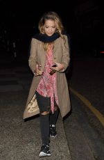 RITA ORA Night Out in London 09/26/2017