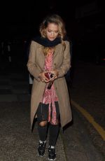 RITA ORA Night Out in London 09/26/2017