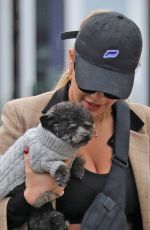 RITA ORA Out With Her Dog in London 09/24/2017