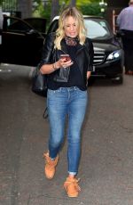 RITA SIMONS Leaves Good Morning Britain in London 08/30/2017