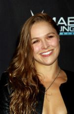 RONDA ROUSEY at WWE Presents Mae Young Classic Finale in Las Vegas 09/10/2017
